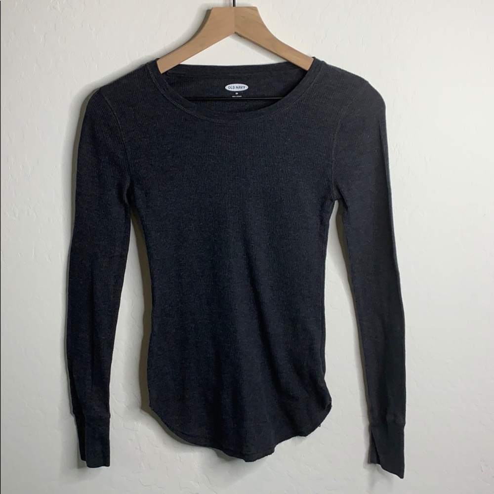 Waffle Knit Top